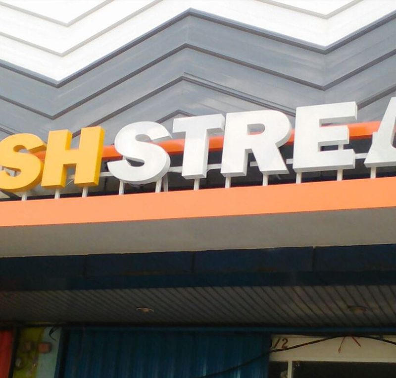 Letter Sign Street