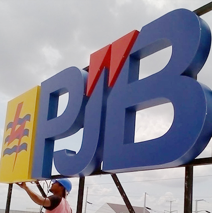 PJB Huruf Timbul